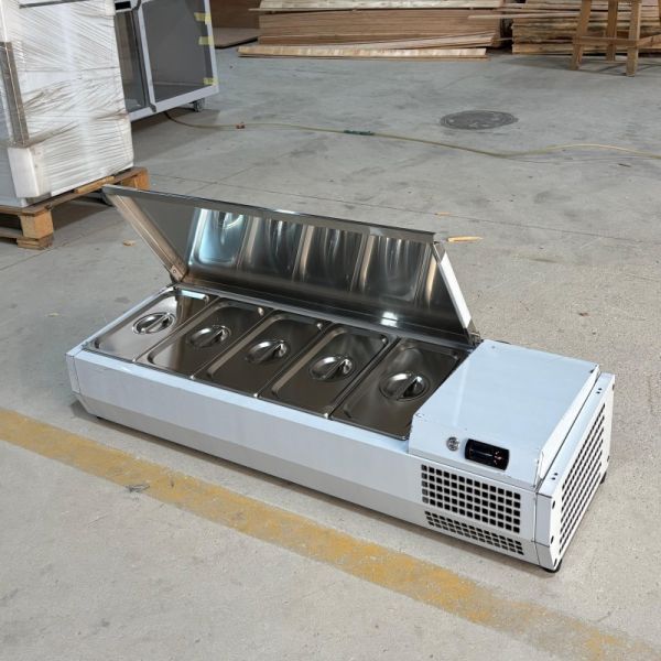 Desktop Salad Bar Fridge Static Cooling For Bakeries VRX1200