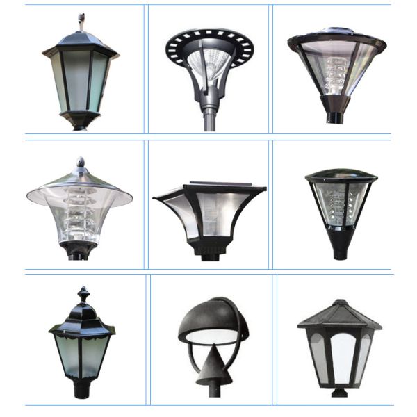 светов сада СИД 6М светов поляка современного/винтажного стиля 5М на открытом воздухе, на открытом воздухе декоративных