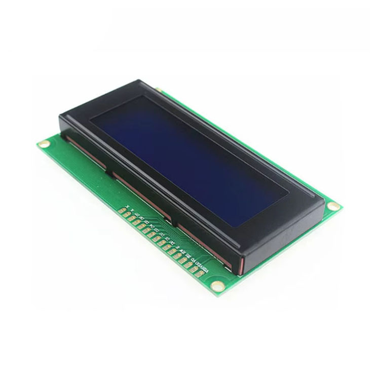 Customizable 20x4 Character LCD Displays Sunlight-Readable with COB LED Backlight Low Consumption SPI/IIC Interface
