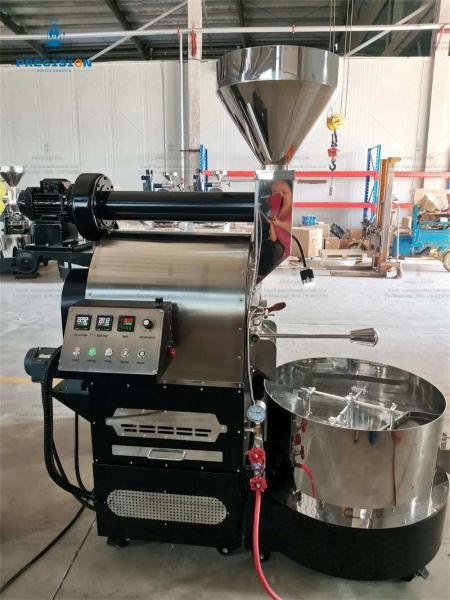 Máquina de torrefação a ar quente de aço inoxidável