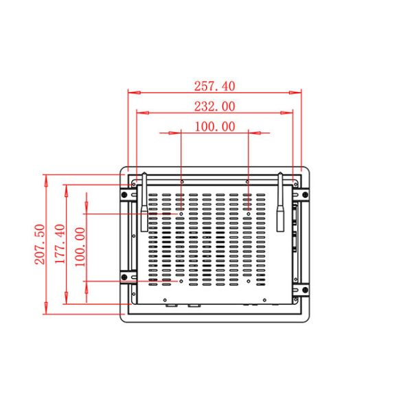 10.4-Inch Industrial Display for HMI Interfaces and Control Panels