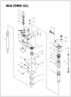 Servicio hidráulico Kit Breaker Seal Kit Fits HK30 del martillo D3691500