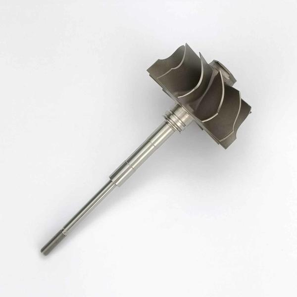 MS-TECH Turbo GTW38 Turbine Wheel Shaft 407276-6 407276-19 Fit Turbos  Ind 74.17mm Exd 64.56mm Blades 11