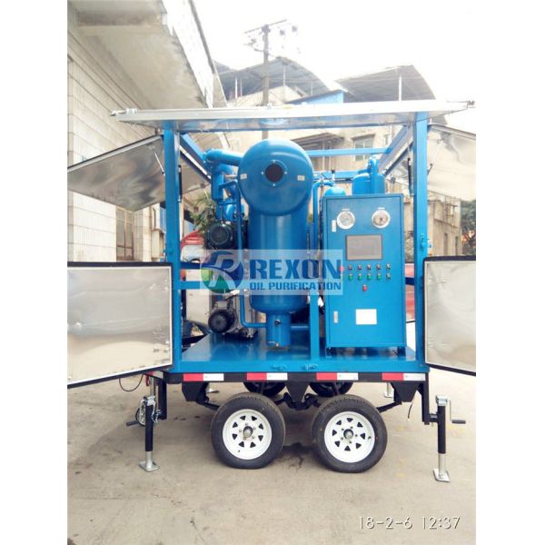 ZYD-M Mobile Transformer Oil Treatment Plant /Old Transformer Oil Purifier