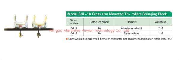 Nylon Sheaves Pulley Block SHL-1A for Wire Cable Package