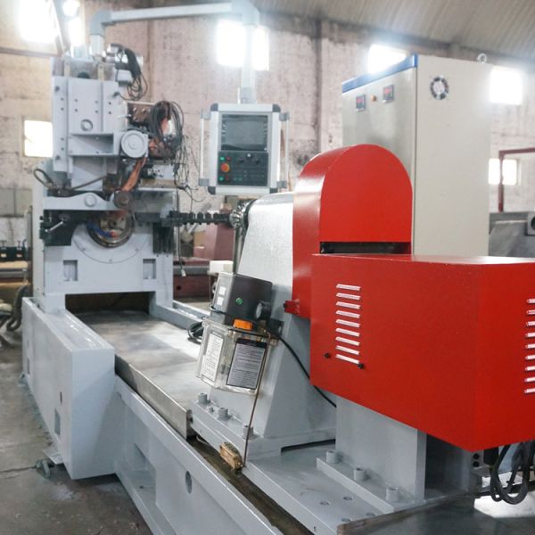 Vee Shaped Stainless Steel Wire Mesh Manufacturing Machine Round Rod