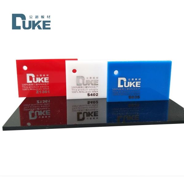 Проницаемость света 90% УФ-блокирующий знак акриловый лист против желтования