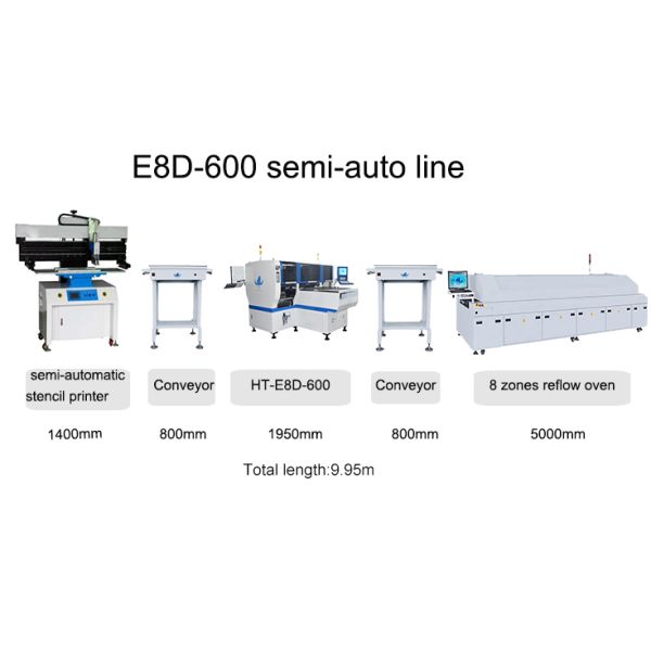 24 головы с 90000 mounter емкости SMT 1950 mm для прокладки приведенной, привели выбор трубки и машину места