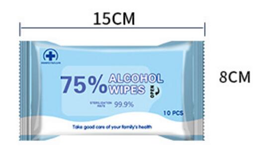 Anti Virus Sterilized Wet Wipes Disposable Medical Grade Disinfectant Wipes