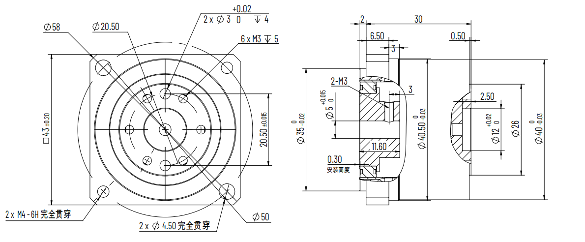 CSF11 Mini Harmonic Reducer
