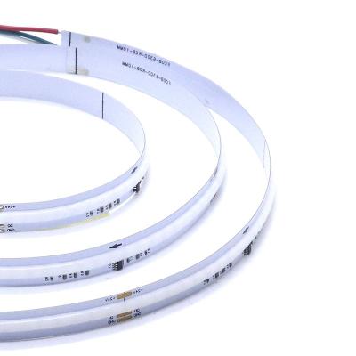 1440lm/M Luminous Flux RGB COB LED Strip 180 Degree Beam Angle