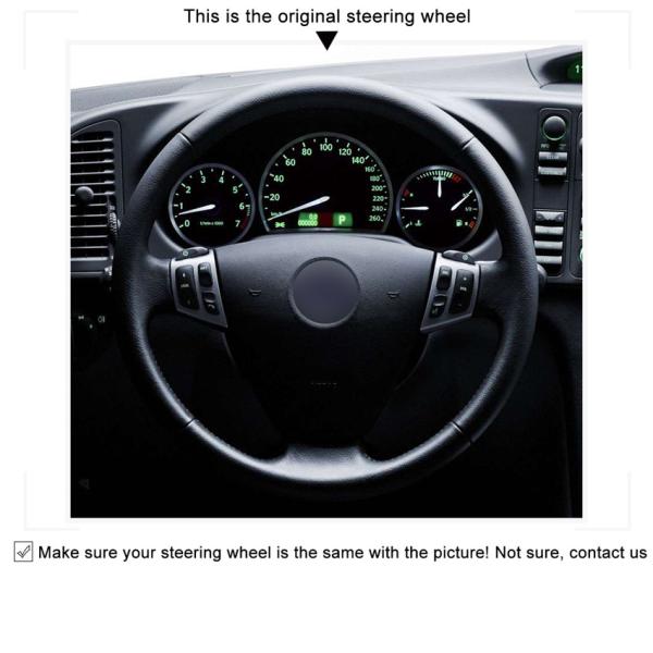 Car Accessories Hand Stitched Artificial Leather Steering Wheel Cover for Saab 9-3 2003 2004 2005 2006 2007 2008 2009 2010 2011