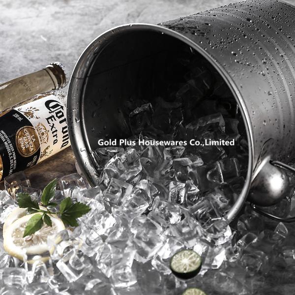 3L Cookware stainless steel champagne bucket ice bucket multi-purpose water bucket wine cooler