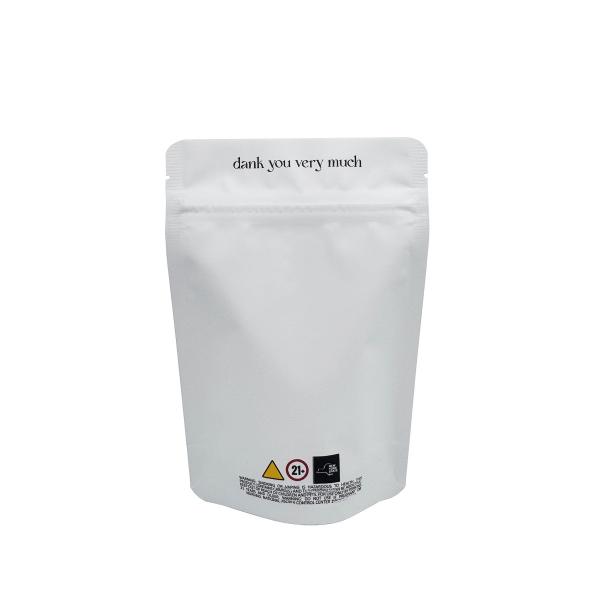 Small Batch 3.5g 4x5'' Custom Printed Stand Up Mylar Bags Resealable Zipper Pouch Bags