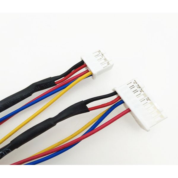 24 Awg 2461c Custom Auto Wiring Harness Jst PUDP 2*9PIN 2.0mm Pitch To 4 Pin PUDP-04V - S