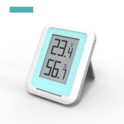 Factory Direct Sale digital thermometer Indoor Hygrometer with E-ink Display TH-CALC Household Temperature Humidity Meter