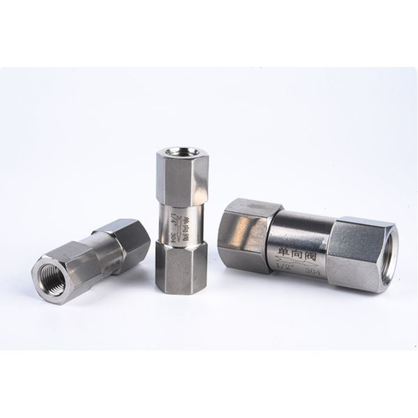 Válvula pneumática de aço inoxidável da maneira de Yunyi a uma lustrou de superfície