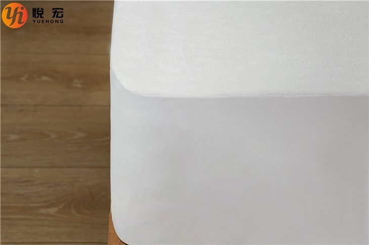 80inch Bamboo Waterproof Mattress Protector 65 To 95gsm Organic Waterproof Mattress Pad