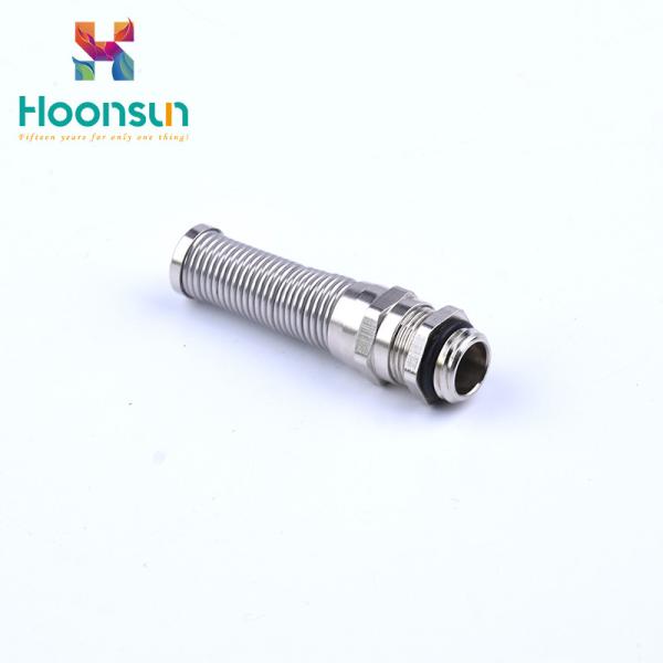 Especial Silver Spiral Cable Gland PG7 - PG21 With Anti Bending Spring