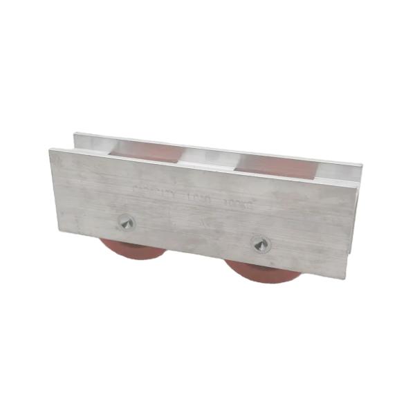 Middle East Hot Sales Aluminium Box Roller 30mm V Shape Double Nylon Pulley Wheel Aluminium Sliding Door Rollers