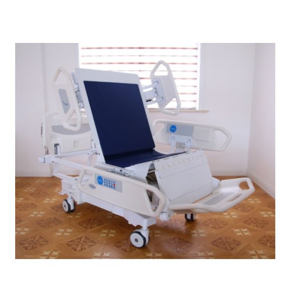8 Functions Electric Medical ICU Care Bed / Automatic Hospital Bed