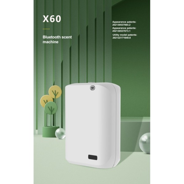 Modern 300m³ Coverage Waterless Intelligent Aroma Diffuser DC5V Aromatherapy Device