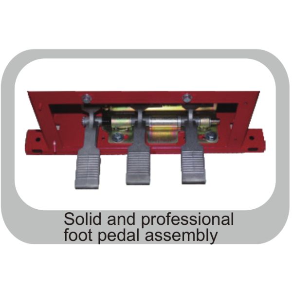 CE Approved 1.1W Semi-Automatic Swing Arm Tyre Changer for Max. Wheel Diameter 1000mm