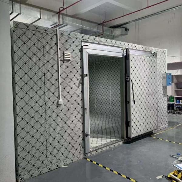 Sala de armazenamento frio Aqua-frigorífico com sistema de refrigeração