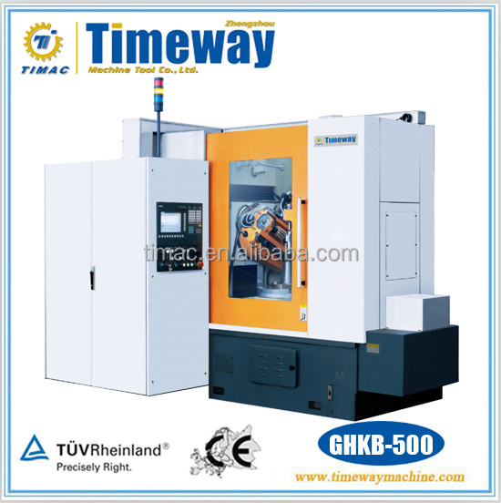 Economic Type 8mm Max. Module Gear Hobbing Machine with 40-250 9steps Spindle Speed