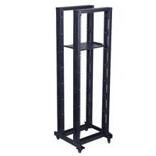 27U Open Rack with 4 Stands and 4 Wheels Cabinet Standard 19inch IP20 Protection