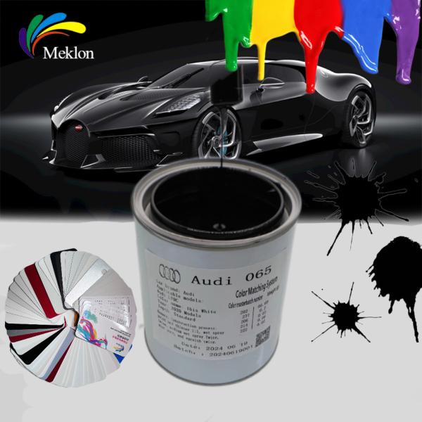 Peinture automobile OEM Toyota 218 Black Pearl mélangée à la couche supérieure