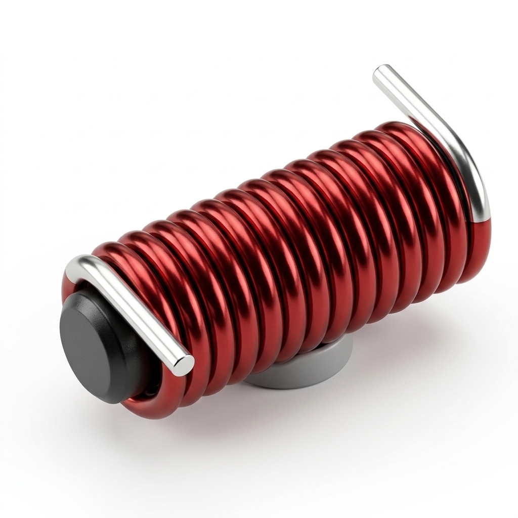 48nH 20T Air Core Inductor Extreme Temp Immune RF Choke Inductor Zero Hysteresis