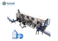 Автоматический 5 галлонов/20 l машина производственной линии завалки воды бочонка/завалки