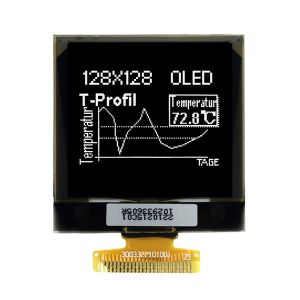 1.5 polegadas Gráfico 128x128 OLED Display, 1.5 polegadas OLED Modulo Monocromo Branco Bule Cor