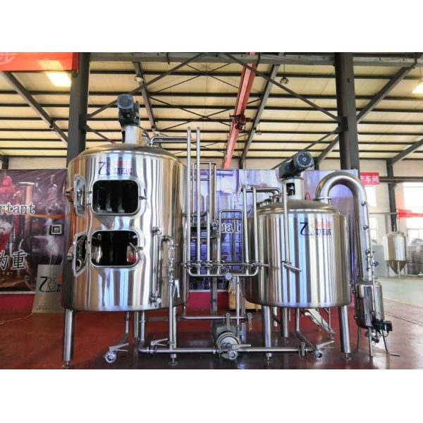 Electric Brewhouse Craft Beer Equipment Micro Brewery System Turnkey Type