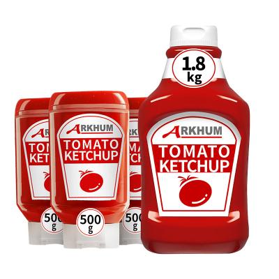 Tomato Ketchup Sauce 2-Year Shelf Life in Bottles