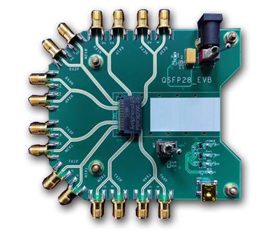 Доска для испытаний QSFP+ оценки производительности модуля QSFP28 EVB активная
