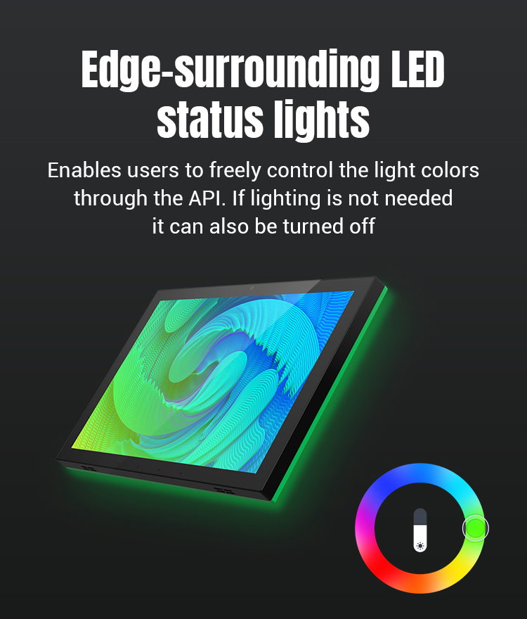 Oem Odm Smart Home 10,1-дюймовый планшет RK3288, настенное крепление, Nfc, Poe, Android-планшет со светодиодной подсветкой