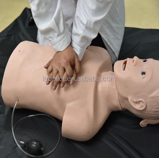 Electronic Type Elderly CPR and Intubation Training Manikin for Lifesaving Techniques