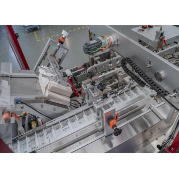 Horizontal Lotion Automatic Cartoner Packaging Machine 30-65pcs/min with Liner