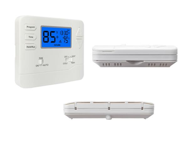 Thermostat numérique AC PC + ABS pour climatisation avec contrôleur de ventilateur