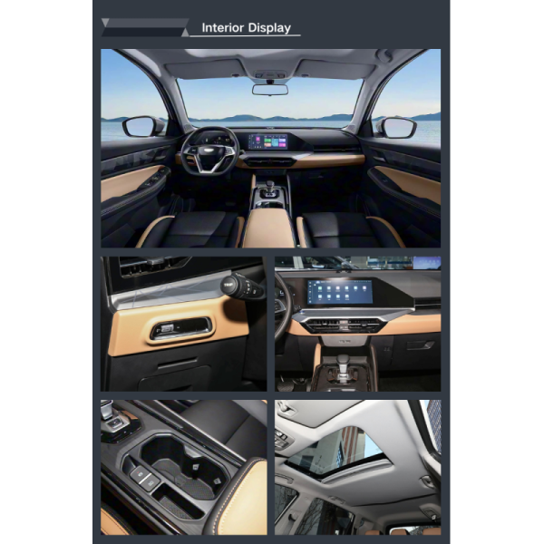 New for Haoyue Pro 2024 Model Front-Wheel Drive Automatic Turbo Petrol-powered R17 Dark Interior Compact SUV