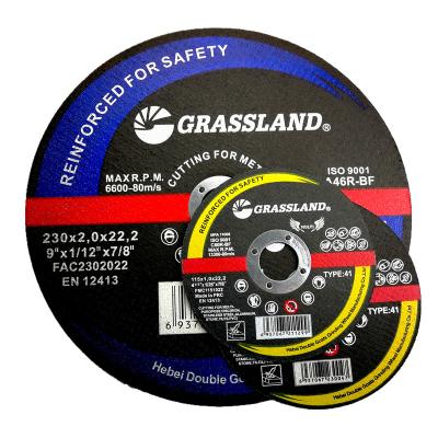9 Inch 230x2.5mm Cut Off MPA Angle Grinder Abrasive Wheel For Metal