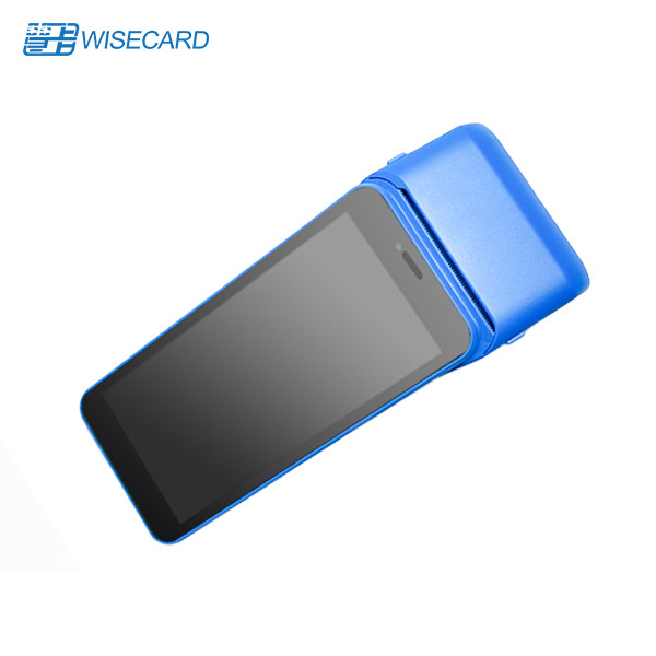Банковский терминал Android Pos с принтером квитанций Nfc Reader Barcode Scanner