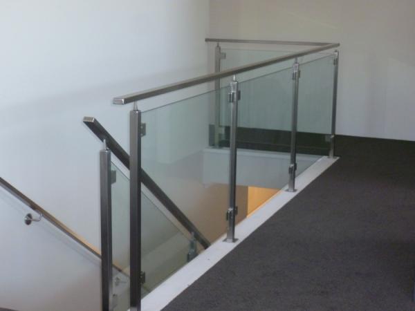 Fixing Balustrade Steel And Glass Stair Railing No Welding Only Screws