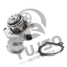 Engine Coolant Thermostat Assembly with Sensor for Mercedes C230 C280 C300