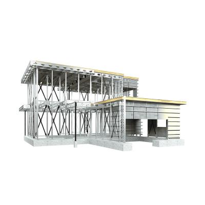 Serviço de Processamento de Soldadura Construção de aço pré-fabricada para casas de peso leve
