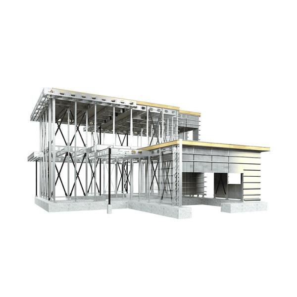 Estruturas pré-fabricadas de aço galvanizado para edifícios de estufas, classe Q235/Q345B
