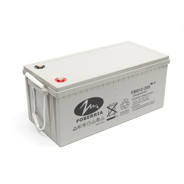 Capacity 200ah Solar Lead Acid Battery 12v For UPS Solar System