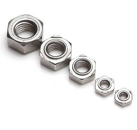 DIN929 Stainless Steel Heavy Hex Nuts M12 - 1.75 SUS 304 Hexgon Weld Nut